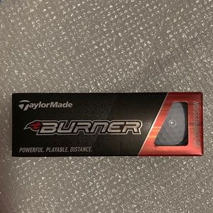 NWOT - TaylorMade 1 Burner 60 Compression One Sleeve of Three (3) Golf Balls